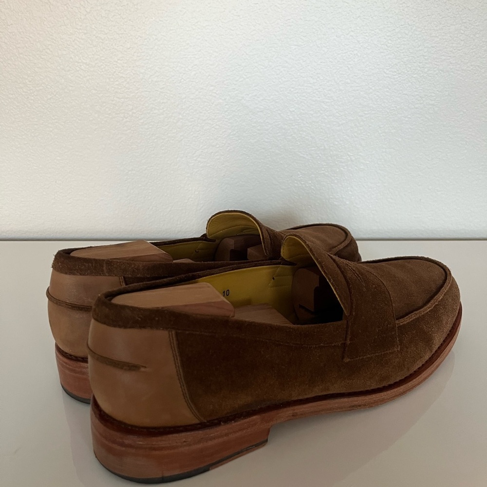 3Sixteen & Blackstock & Weber Suede Men's Loafers - Picture 7 of 11